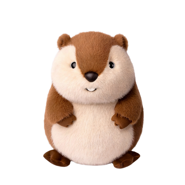 Biscuit Marmot plush toy