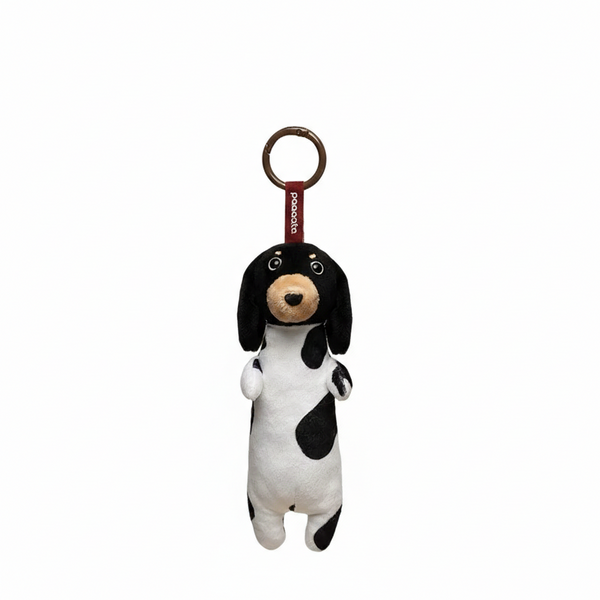 Piebald Dachshund Charm plush toy